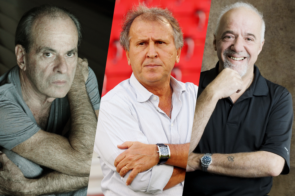 Ney Matogrosso, Zico e Paulo Coelho